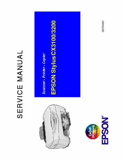 Epson Stylus CX3100_3200 Service Manual